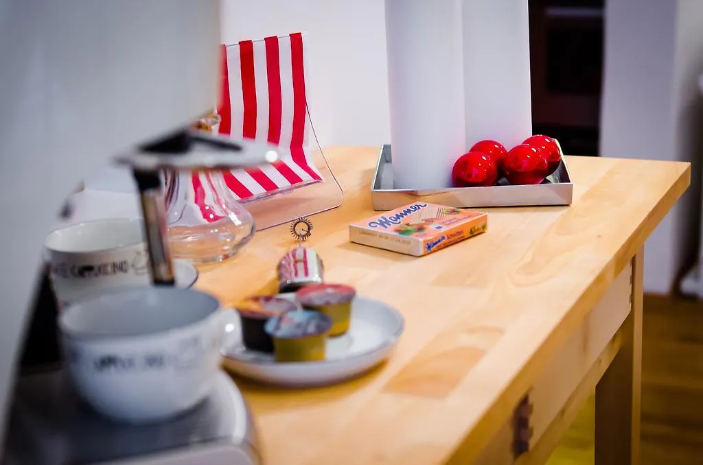 Design Loft Rossau Lägenhet Wien Österrike