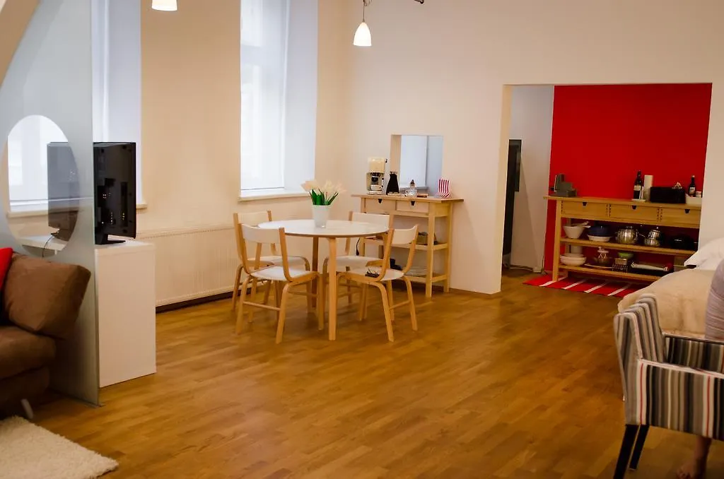 Design Loft Rossau Lägenhet Wien Österrike